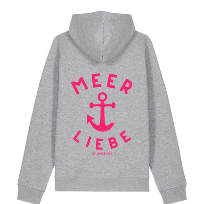Organic unisex Hoodie in vielen Farben »Meer Liebe«