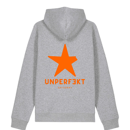 Special Edition organic unisex Hoodie »unperfekt in Neon«