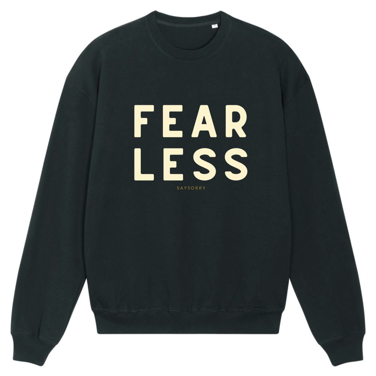 100% organic Pullover »Fearless«