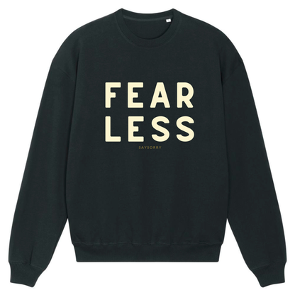 100% organic Pullover »Fearless«