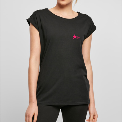 Organic Alle-Größen-Shirt »The Broken Star in Pink«