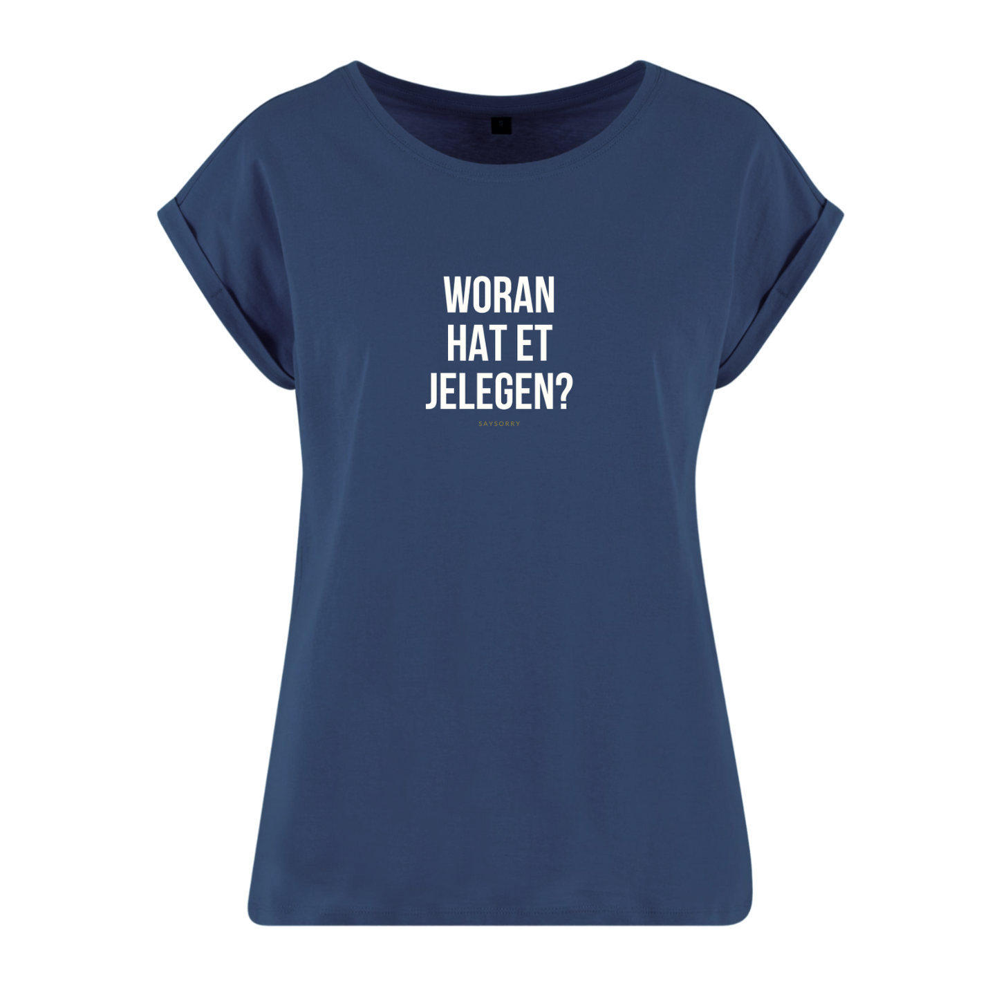 Organic Alle-Größen-Shirt »Woran hat et jelegen?«