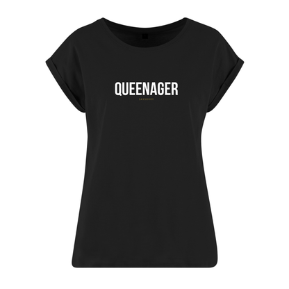 Organic Alle-Größen-Shirt »Queenager«