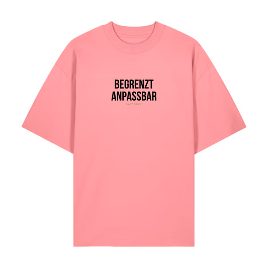 Premium Oversize T-Shirt »Begrenzt anpassbar« Unisex 100% Organic
