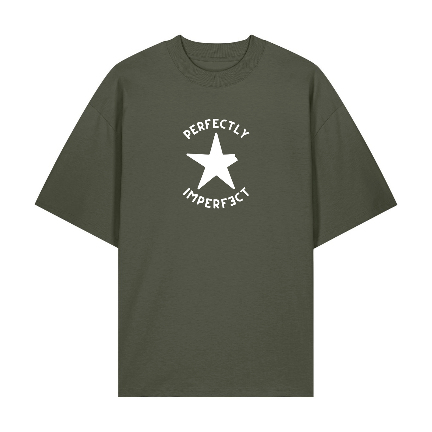 Premium Oversize T-Shirt »Perfectly Imperfect« Unisex 100% Organic