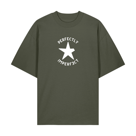 Premium Oversize T-Shirt »Perfectly Imperfect« Unisex 100% Organic