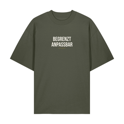 Premium Oversize T-Shirt »Begrenzt anpassbar« Unisex 100% Organic