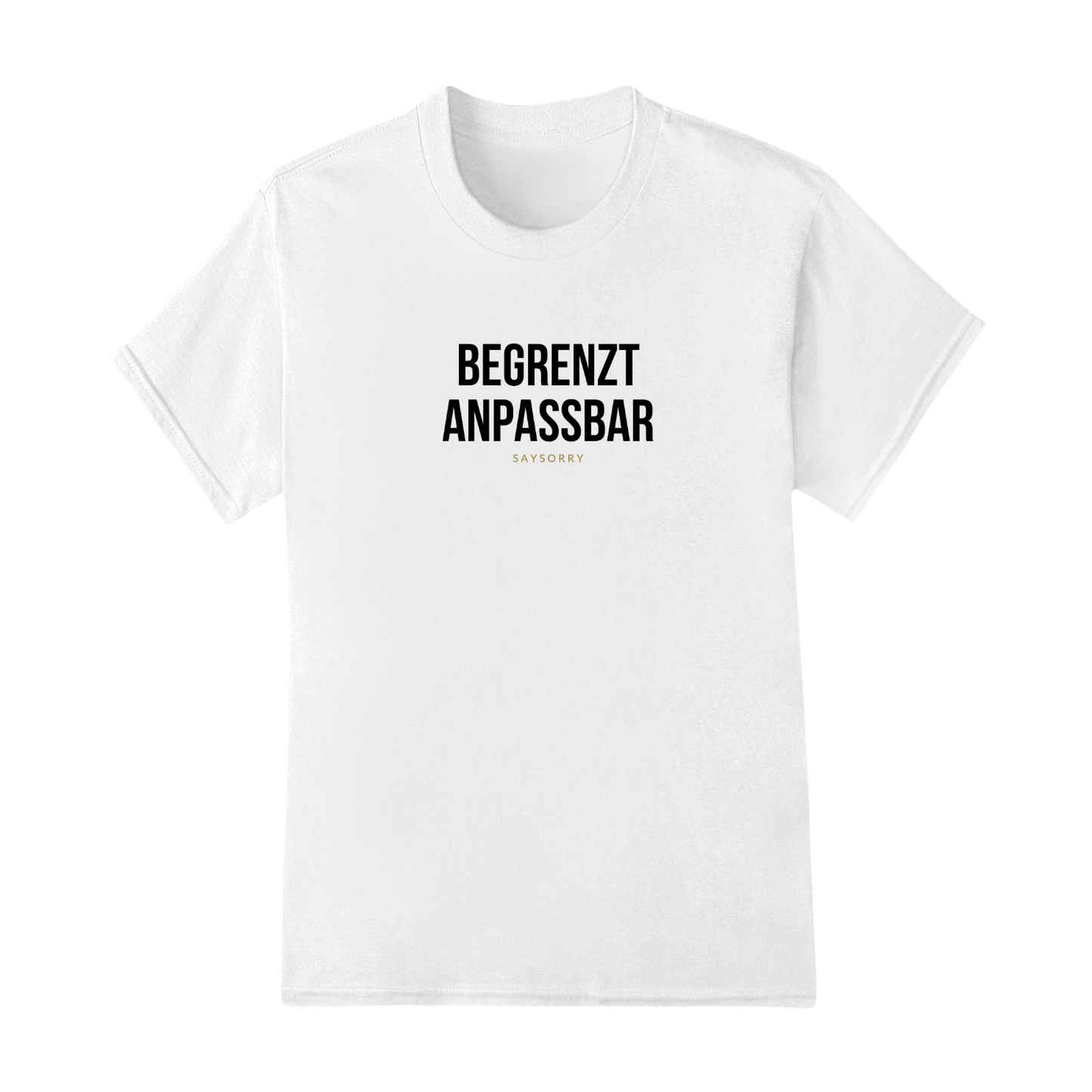 Klassisches Damen Shirt »Begrenzt anpassbar« 100% Organic