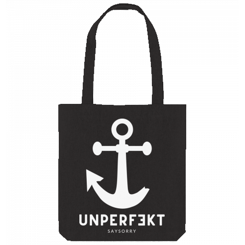 Bundle: Unisex Hoodie »unperfekt mit Anker« inkl. Tote Bag