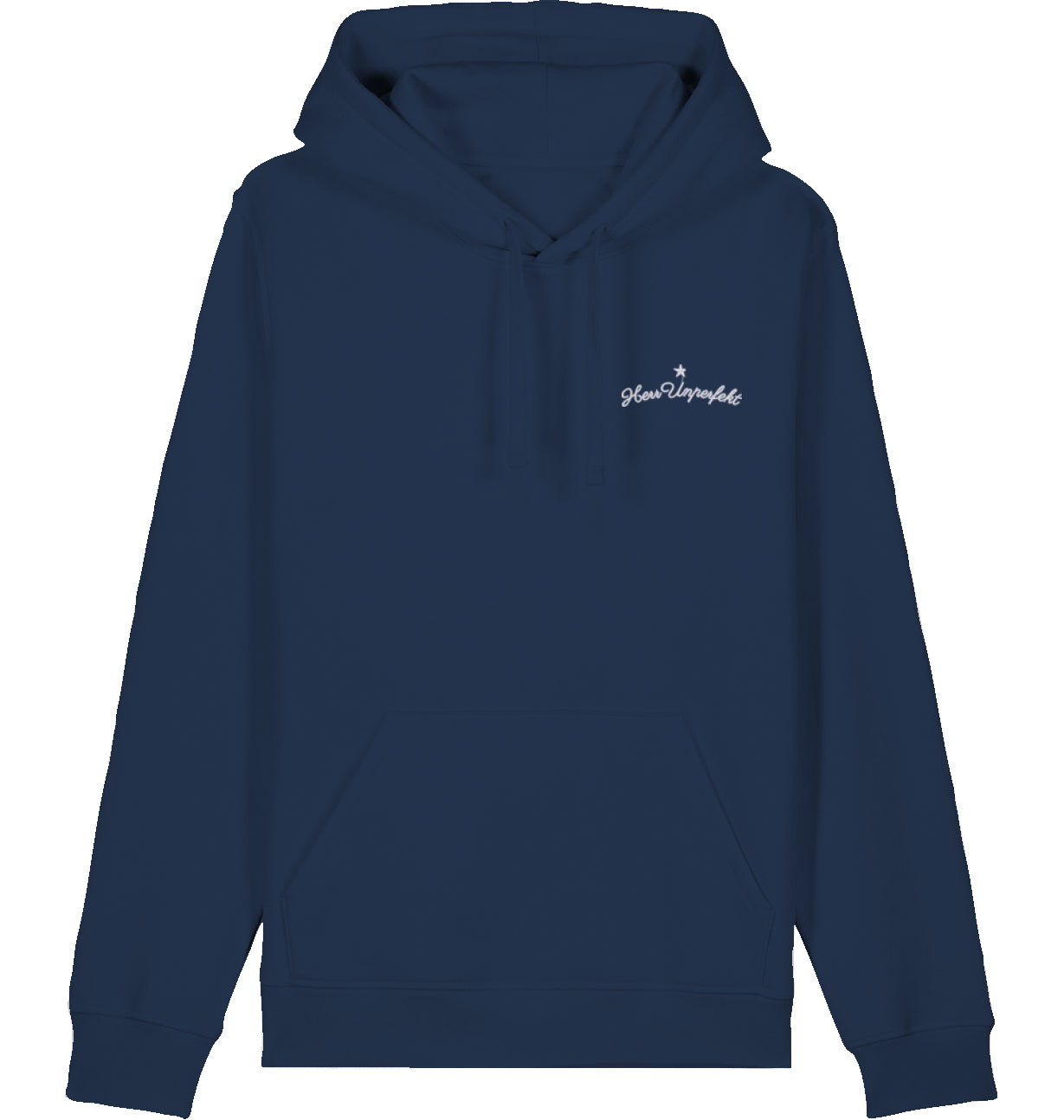 Organic unisex Hoodie in vielen Farben »Herr Unperfekt«