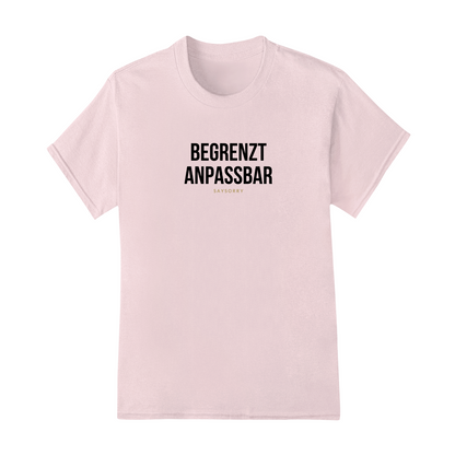Klassisches Damen Shirt »Begrenzt anpassbar« 100% Organic
