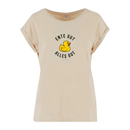 100% Organic Figurschmeichler Shirt »Ente Gut Alles Gut«