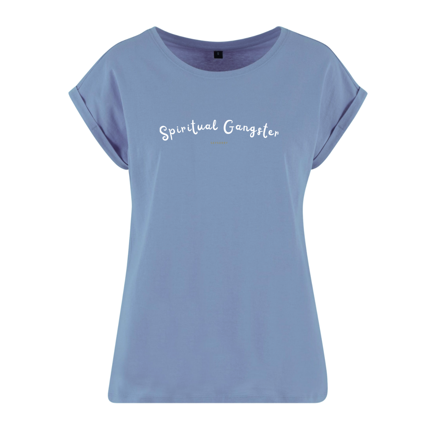 Organic Alle-Größen-Shirt »Spiritual Gangster«