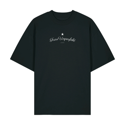 Premium Unisex Oversize T-Shirt »Frau Unperfekt« Unisex 100% Organic