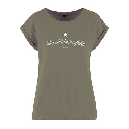 Organic Alle-Größen-Shirt »Frau Unperfekt mit dem abgebrochenen Stern«