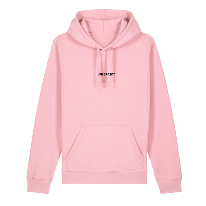 Organic Damen Hoodie in vielen Farben »Unperfekt« dezent bedruckt