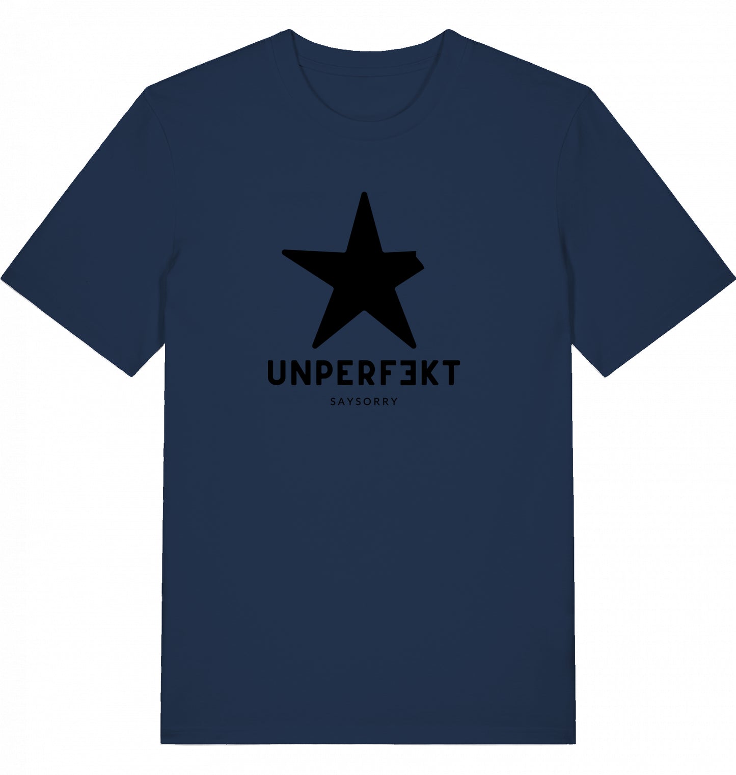 100% Organic Herren Shirt »Unperfekt Stern«