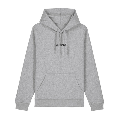 Organic Damen Hoodie in vielen Farben »Unperfekt« dezent bedruckt