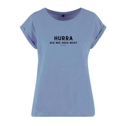 Organic Alle-Größen-Shirt »Hurra! Ach nee doch nicht«