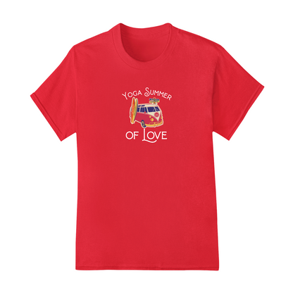 Klassisches Damen Shirt »Yoga Summer of Love« 100% Organic