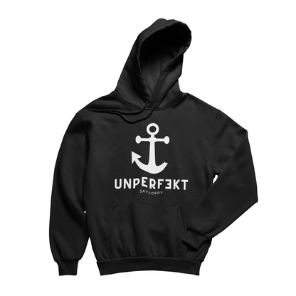 Bundle: Unisex Hoodie »unperfekt mit Anker« inkl. Tote Bag