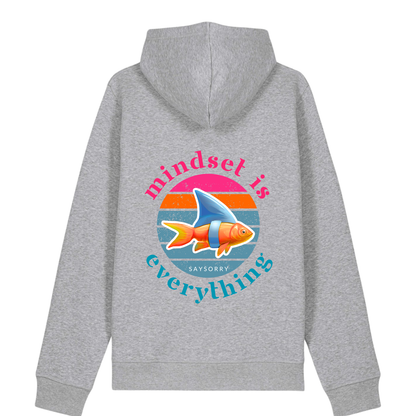 100% Organic unisex Hoodie in vielen Farben »Mindset is Everything«