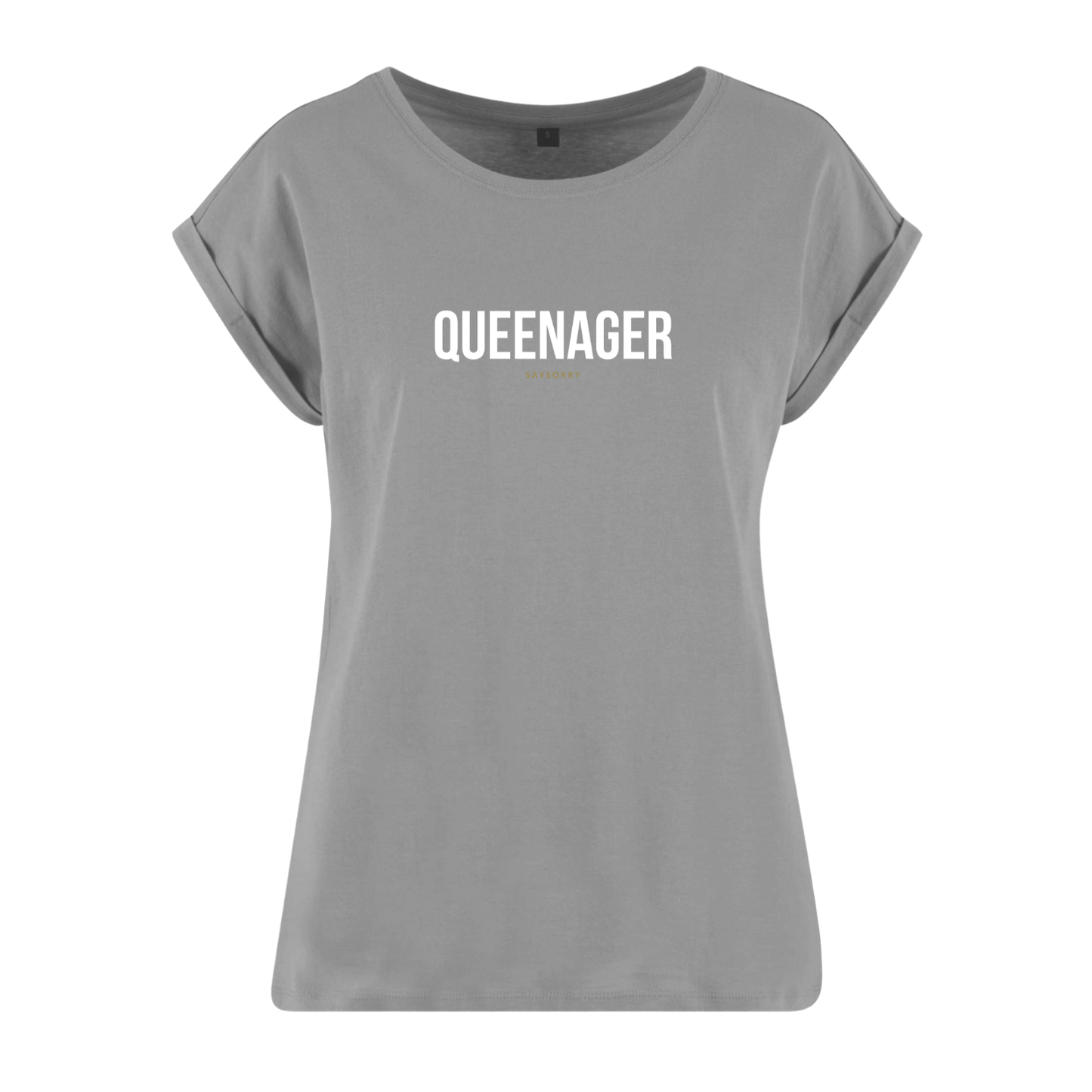 Organic Alle-Größen-Shirt »Queenager«