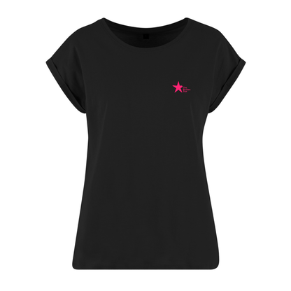 Organic Alle-Größen-Shirt »The Broken Star in Pink«