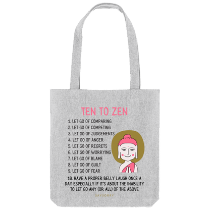 Tote Bag »Ten to Zen«