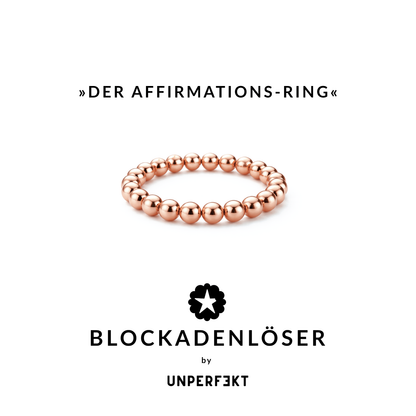 Flex-Ring rosé-vergoldet, passt elastisch bis Größe 56, nickelallergiefrei