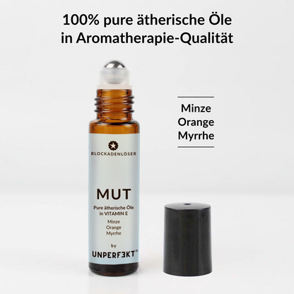 Aromatherapie »Mut« 100% pure ätherische Öle in wertvollem Vitamin E