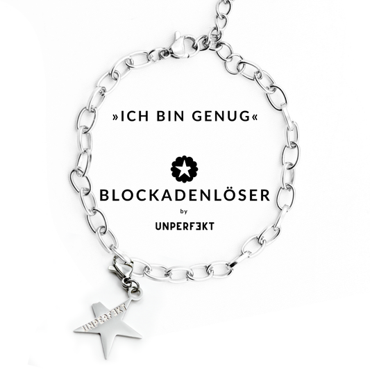 »Ich bin genug« Blockadenlöser-Armband inkl. abgebrochenem Stern