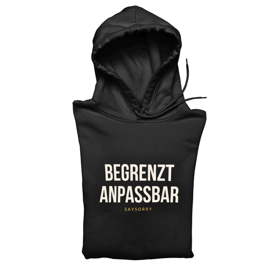 Organic unisex Hoodie in vielen Farben »Begrenzt anpassbar«