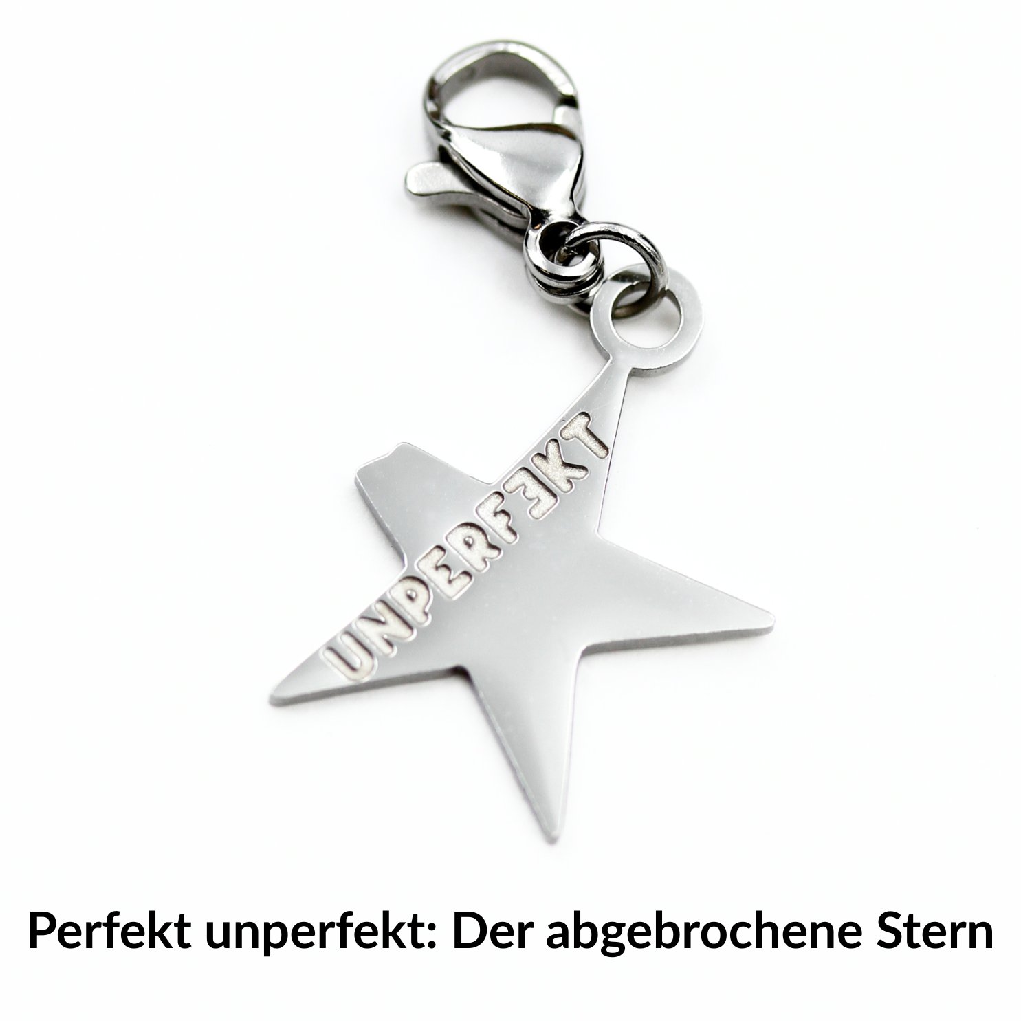 »Don’t Panic - angstfrei« Blockadenlöser-Armband aus echtem Lavendelachat inkl. abgebrochenem Stern