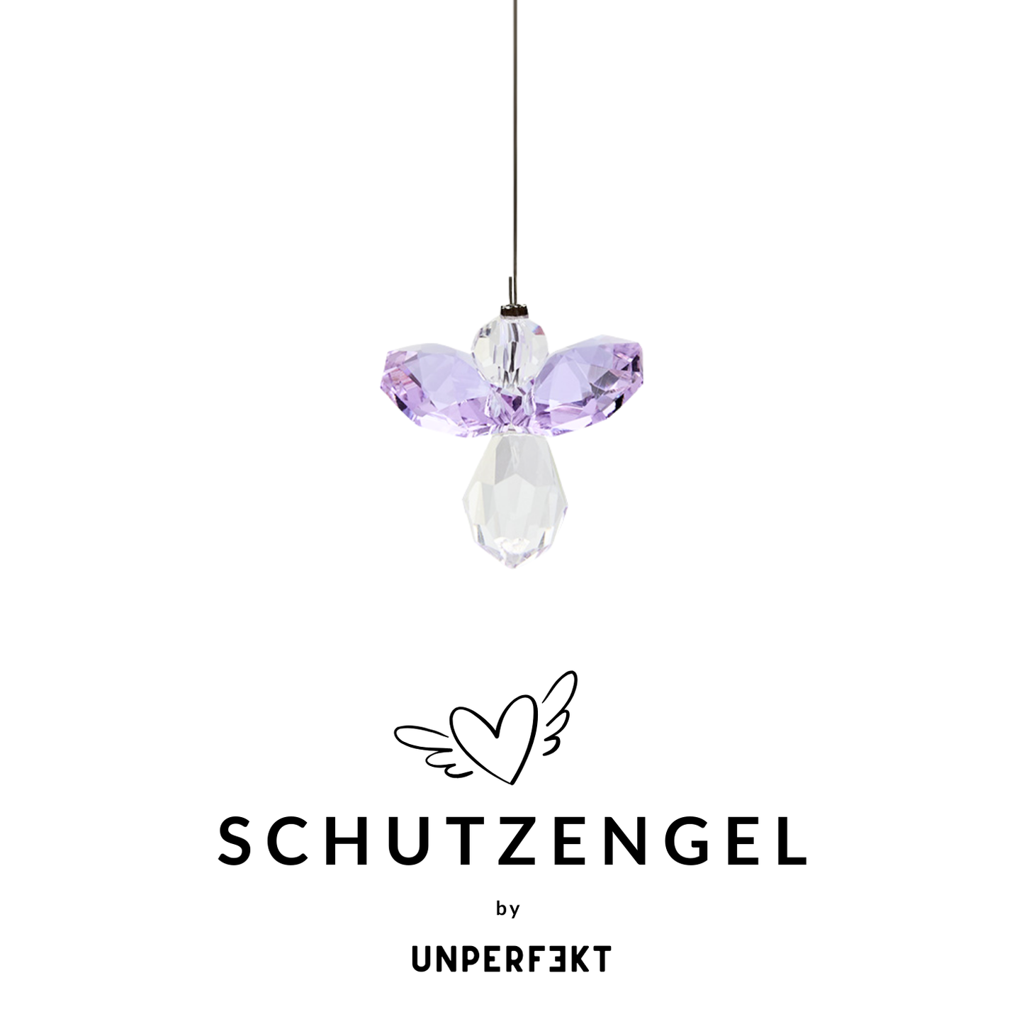 Unperfekt Schutzengel »Don’t Panic« in edler Schmuckschachtel