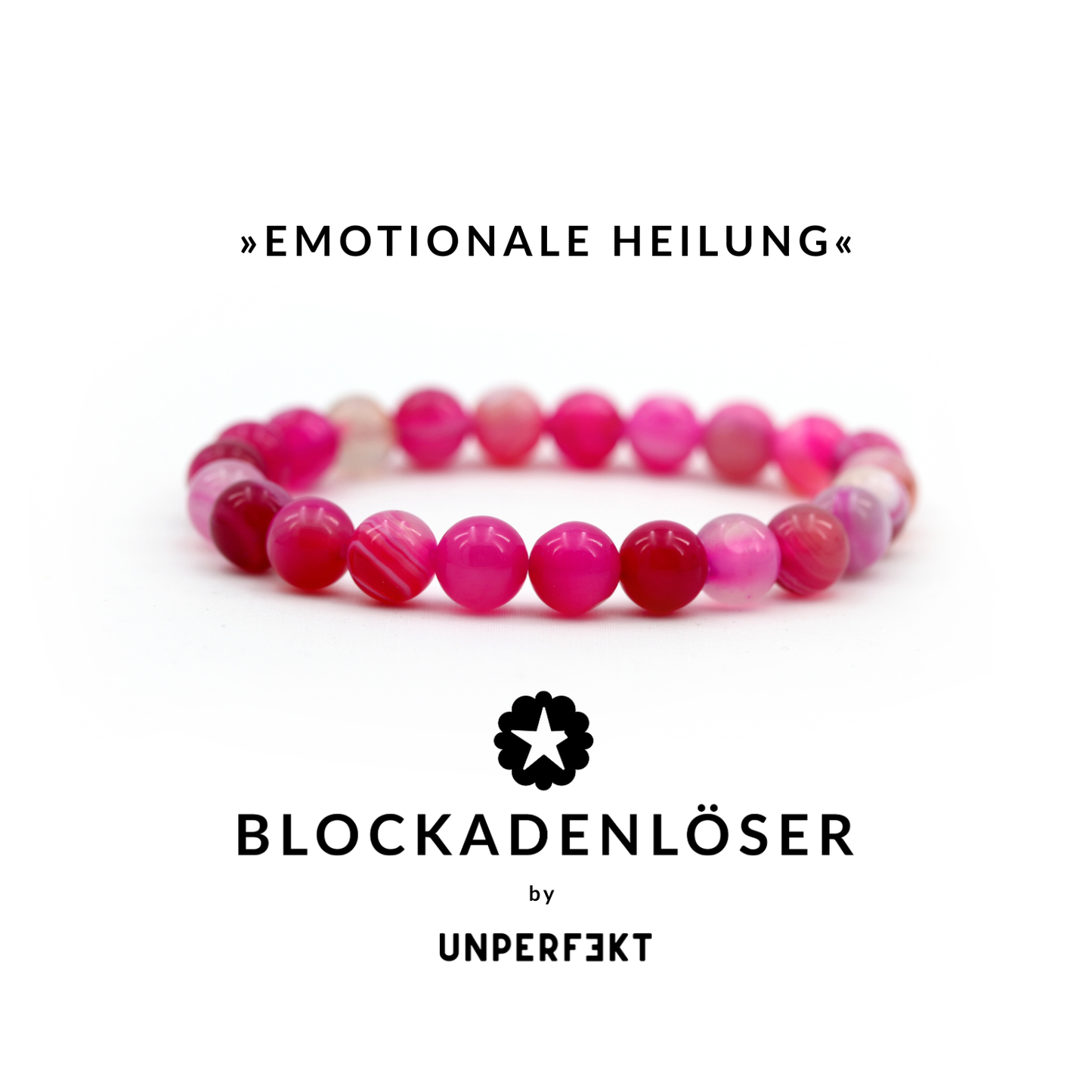 »Emotionale Heilung« Blockadenlöser aus echten Achat-Steinen