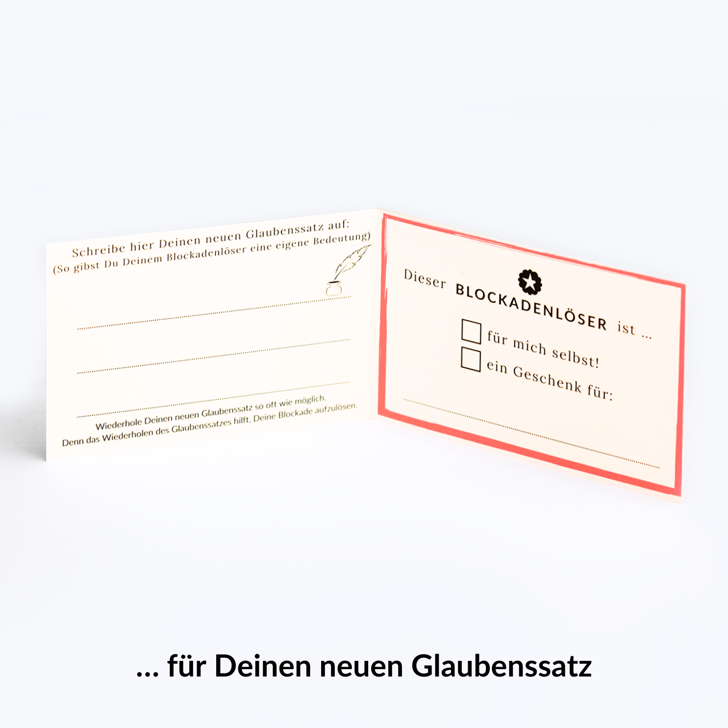 »Don’t Panic - angstfrei« Blockadenlöser-Armband aus echtem Lavendelachat inkl. abgebrochenem Stern