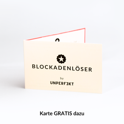 »Körperliebe« Blockadenlöser aus Hämatit-Perlen und blauer Opalperle