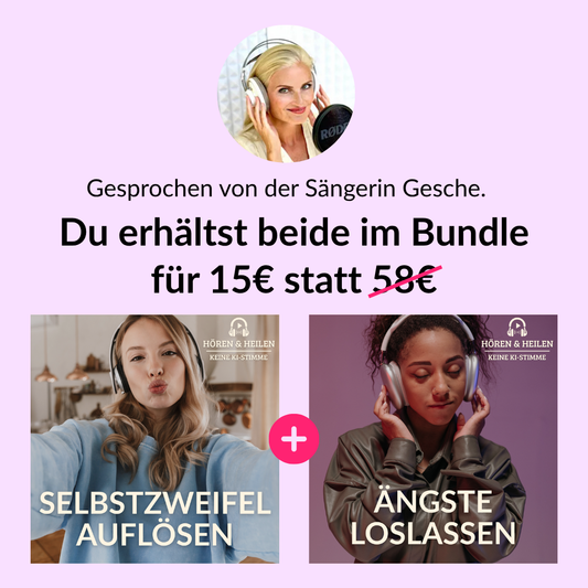 2 Audio-Kurse: »Zweifel auflösen« und »Ängste loslassen« (Inkl. 174 Hz Frequenz)