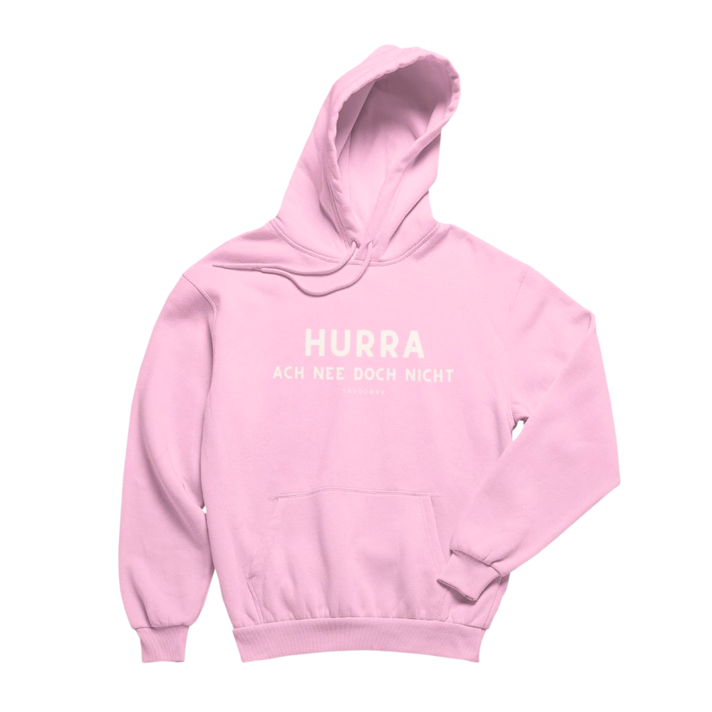 Organic unisex Hoodie in vielen Farben »HURRA ach nee doch nicht«