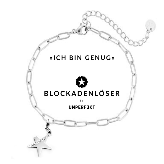 »Ich bin genug« Blockadenlöser-Armband inkl. abgebrochenem Stern