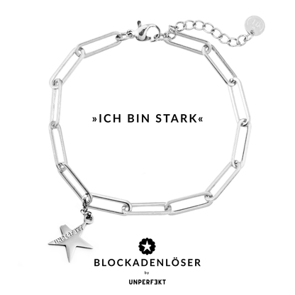 »Ich bin stark« Blockadenlöser-Armband inkl. abgebrochenem Stern