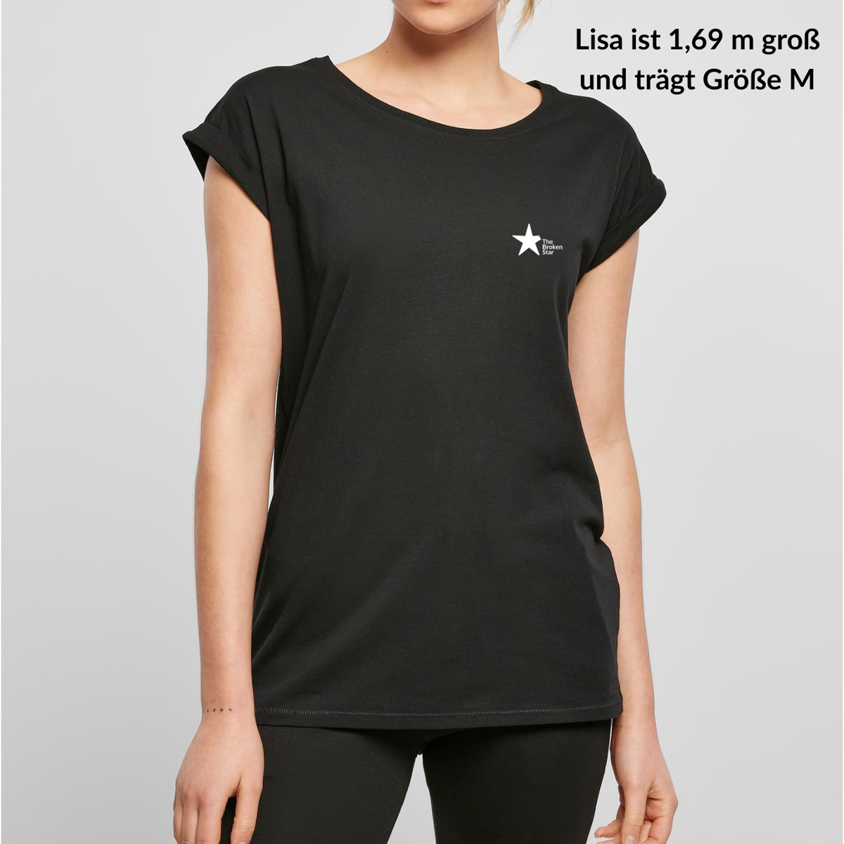 Basic Organic Figurschmeichler-Shirt »The Broken Star«