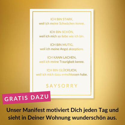 Seelenstärke-Bundle: 2x Audio-Training + Kuschel-Hoodie + 2x Blockadenlöser + Manifest
