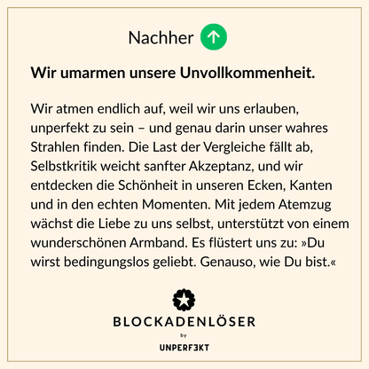 »Don’t Panic« Bundle: Natursteinarmband inkl. abgebrochenem Stern+ ätherisches Duft-Öl + Geschenk