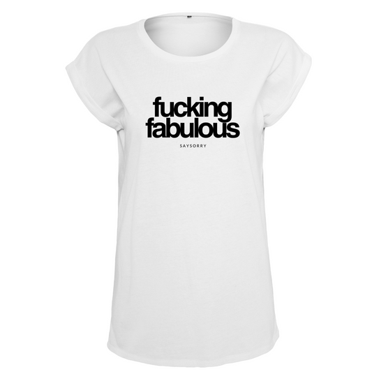 Organic Alle-Größen-Shirt »Fucking Fabulous.«