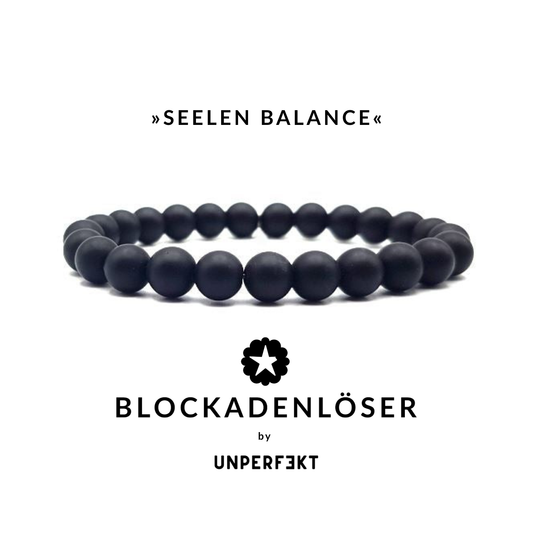 »Seelen-Balance« Blockadenlöser aus echten Onyx-Perlen