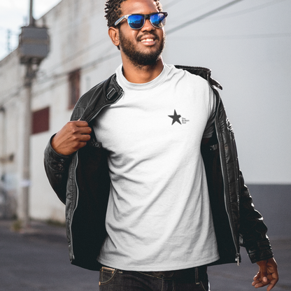 100% Organic Herren Shirt »The Broken Star« hochwertig bedruckt
