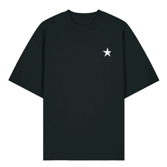 Premium Damen Oversize T-Shirt »The Broken Star« 100% Organic