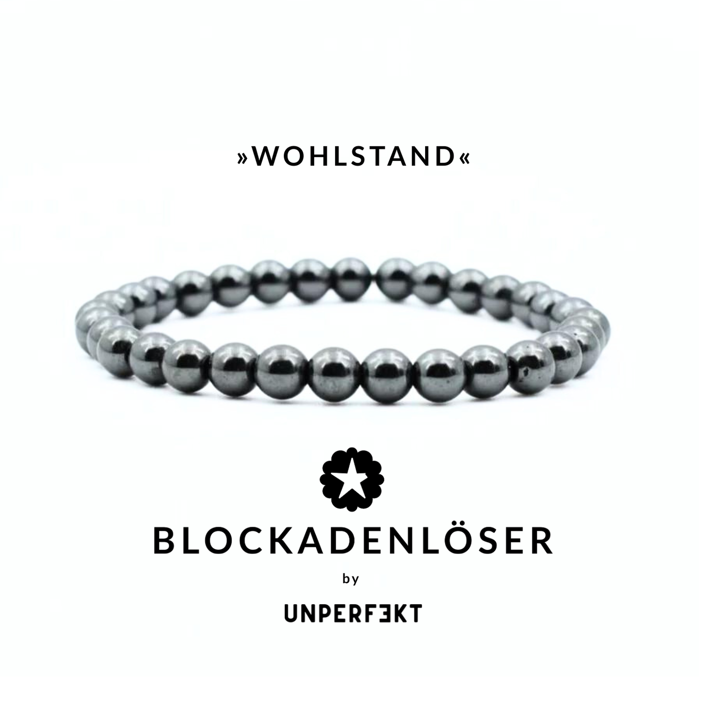 »Wohlstand« Blockadenlöser aus echtem Hämatit